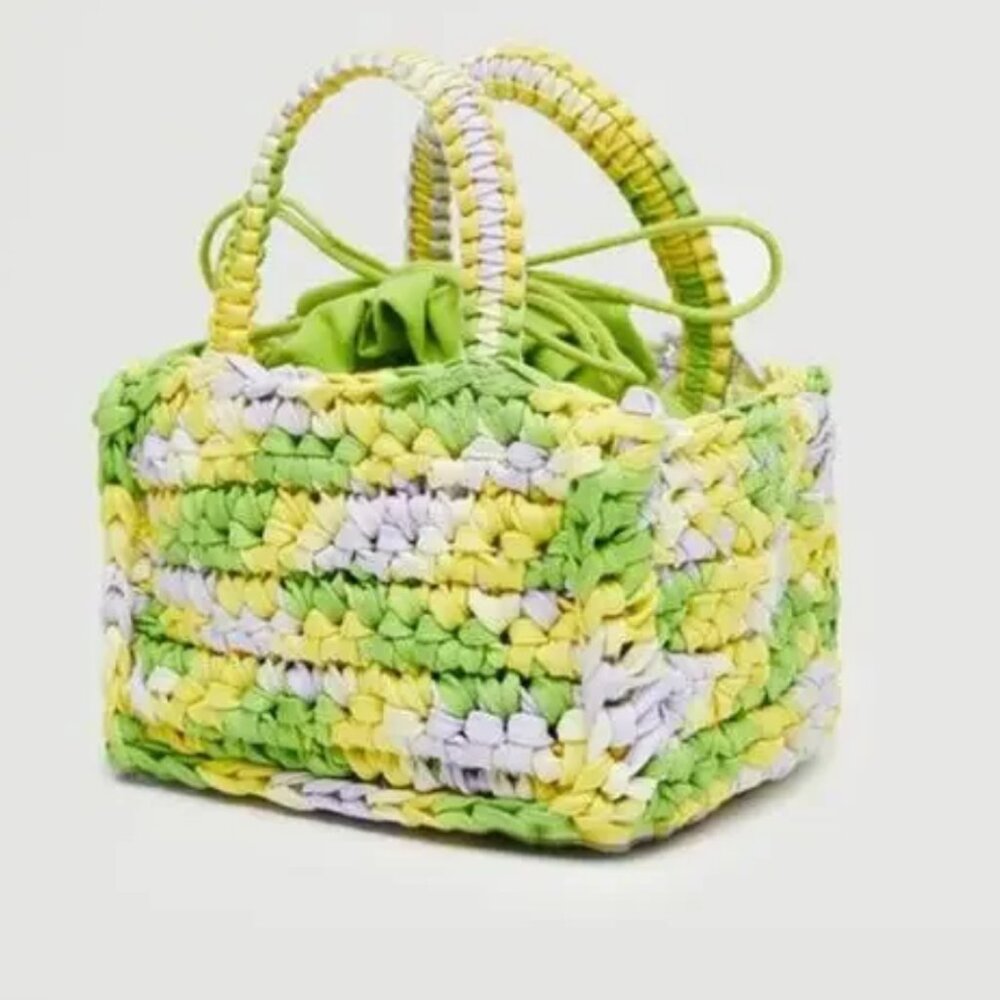 Mango Braided Handmade Mini Bag